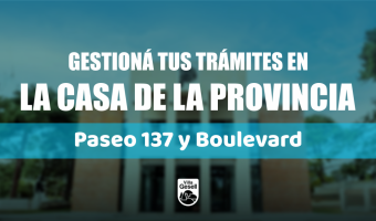 CASA DE LA PROVINCIA: D�AS Y HORARIOS DE ATENCI�N